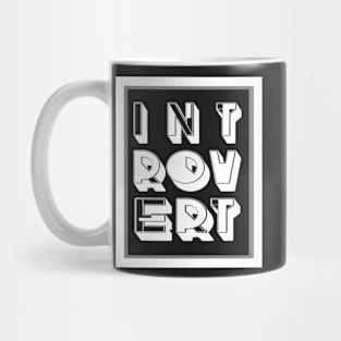 Introvert column design Mug